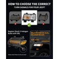 thumbnail image 3 of Kit de luces LED ahumadas LX-LIGHT para Jeep Wrangler JL JT, 3 of 7
