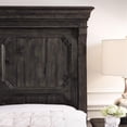 thumbnail image 3 of Bowery Hill Wood Espresso Traditional Peppercorn Queen Panel Headboard, 3 of 3