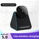 thumbnail image 2 of Mini Altavoz Bluetooth 5.0 con Soporte de Carga Multifunción para Teléfono, Altavoz Inalámbrico Portátil para Escritorio, Diseño Elegante., 2 of 8