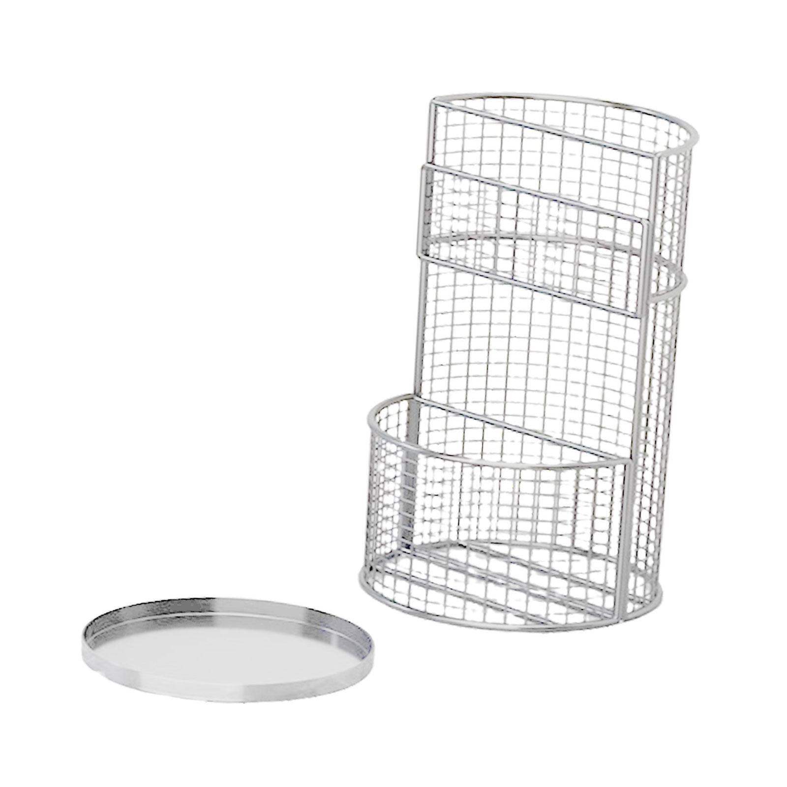 oshhni Home Umbrella Stand Umbrella Holder for Entryway for Office Indoor Household White