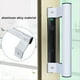 thumbnail image 3 of Manija Puerta Corrediza Tirador Puerta Vidrio Corrediza Aluminio 8 Pulgadas las Manijas Puertas Corredizas Patio Se Adaptan A Orificios Montaje 6-5/8 Pulgadas, 3 of 5