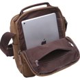 thumbnail image 3 of Small Canvas Crossbody Shoulder Bag Messenger Bag Work Bag, 3 of 6