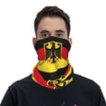thumbnail image 7 of Cooling Neck Gaiter Face Cover Scarf Deutschland Flag Protection Mask Windproof Hiking Cycling Running For Men Women, 7 of 7