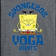 thumbnail image 3 of SpongeBob SquarePants - SpongeBob Yoga Pants - Men's Long Sleeve T-Shirt, 3 of 6