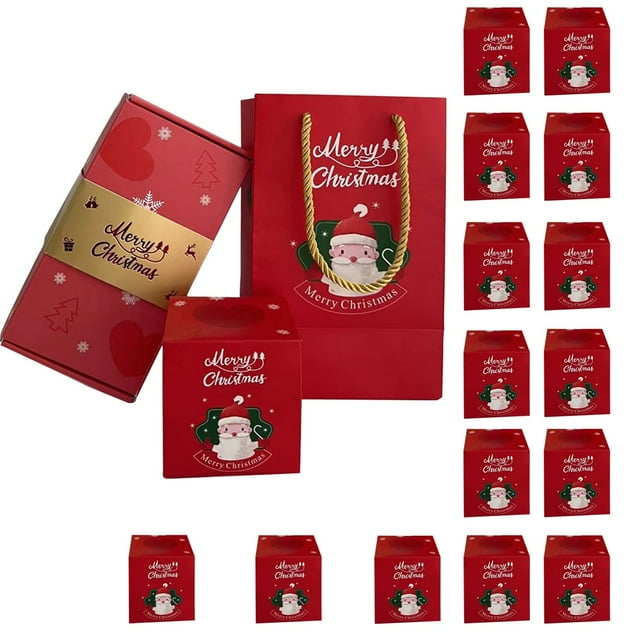 Feliz Navidad Regalo sorpresa Explosión de regalos sorpresa para cumpleaños Regalo plegable que rebota Feliz Navidad