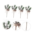 thumbnail image 3 of Artificial Pine Needle Artificial Plant Decoration Christmas Decorative Wreath Material, 3 of 8