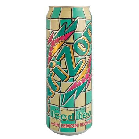 Arizona Iced Tea w/Lemon Flavor Security Container - (Best Arizona Iced Tea Flavour)