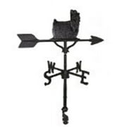 Montague Metal Products WV-261-SB 200 Series 32 In. Black Yorkshire Terrier Weathervane