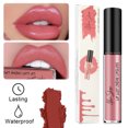 thumbnail image 3 of Labios Mate Lápiz Labial Terciopelo Brillo en Al para Mujeres Y Niñas, 3 of 9
