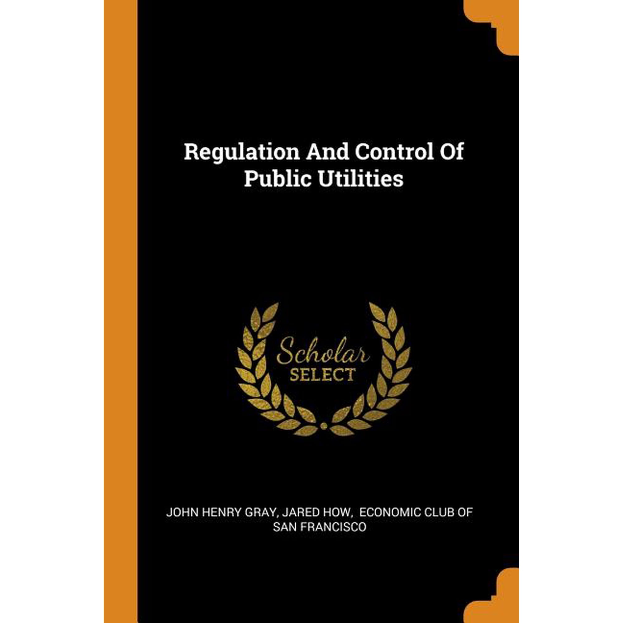 Regulation and Control of Public Utilities (Paperback)