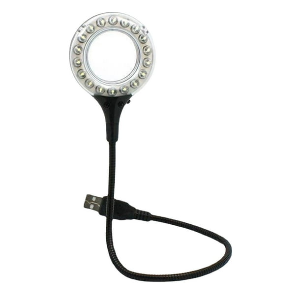 Luz de noche LED, lámpara de escritorio de lectura portátil plegable para computadora portátil de escritorio de oficina Negro Yuyangstore Luz para leer