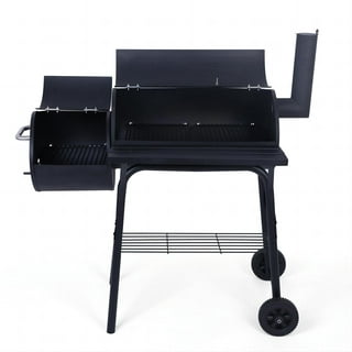 Vebreda Outdoor BBQ Grill Charcoal Barbecue Pit Patio Backyard Meat Cooker  Smoker