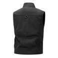 thumbnail image 2 of ZIXKCGDSE Men's Lightweight Vest Casual Outerwear Sleeveless Jacket with Zipper Pockets Size XS, 2 of 4