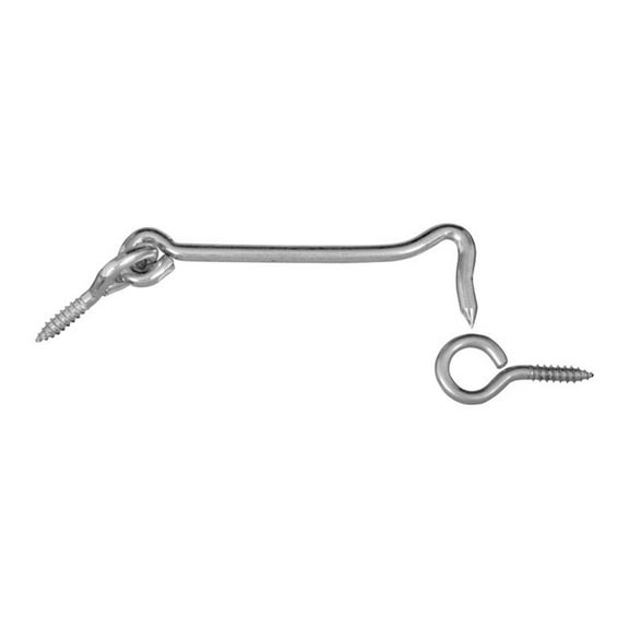 National Hardware V2106 Series N122-358 Gate Hook, Steel, Zinc