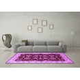 thumbnail image 3 of Ahgly Company Indoor Rectangle Oriental Purple Industrial Area Rugs, 2' x 5', 3 of 4