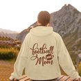 thumbnail image 2 of WEAIXIMIUNG Sweat à Capuche pour Femme avec Imprimé Lettre de Rugby et Manches Longues, 2 of 4