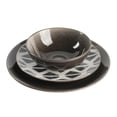 thumbnail image 4 of Vajilla Tia Mowry 12 Piezas Negra y Blanca, 4 of 4