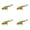 B, variant on 2 Pcs Metal VIB Blade Bait Fishing Lures 3D Red Eyes Hard Adjustable Action Spoon Lures for Bass Trout Walleye Blackfish Saltwater Freshwater Ice Fishing Gear, 1.92"