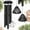 Round: Two-sided, variant on Livhil Wind Chimes for Outside, Sympathy Memorial Wind Chimes Deep Tone, Soothing Aluminium Windbell, Large Wind Chimes with 5 Thicken Tubes & Hook, 33''