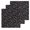Black, variant on Colorful Polka Dot Kitchen Dish Towels for Drying Dishes Set of 4, Vintage Minimalist Geometric Beige Waffle Weave Microfiber Hand Tea Bathroom Towels Quick Dry & Absorbent Towel 12x12