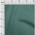 thumbnail image 2 of oneOone Cotton Poplin Teal Green Fabric Tribal Quilting Supplies Print Sewing Fabric By The Yard 42 Inch Wide, 2 of 4