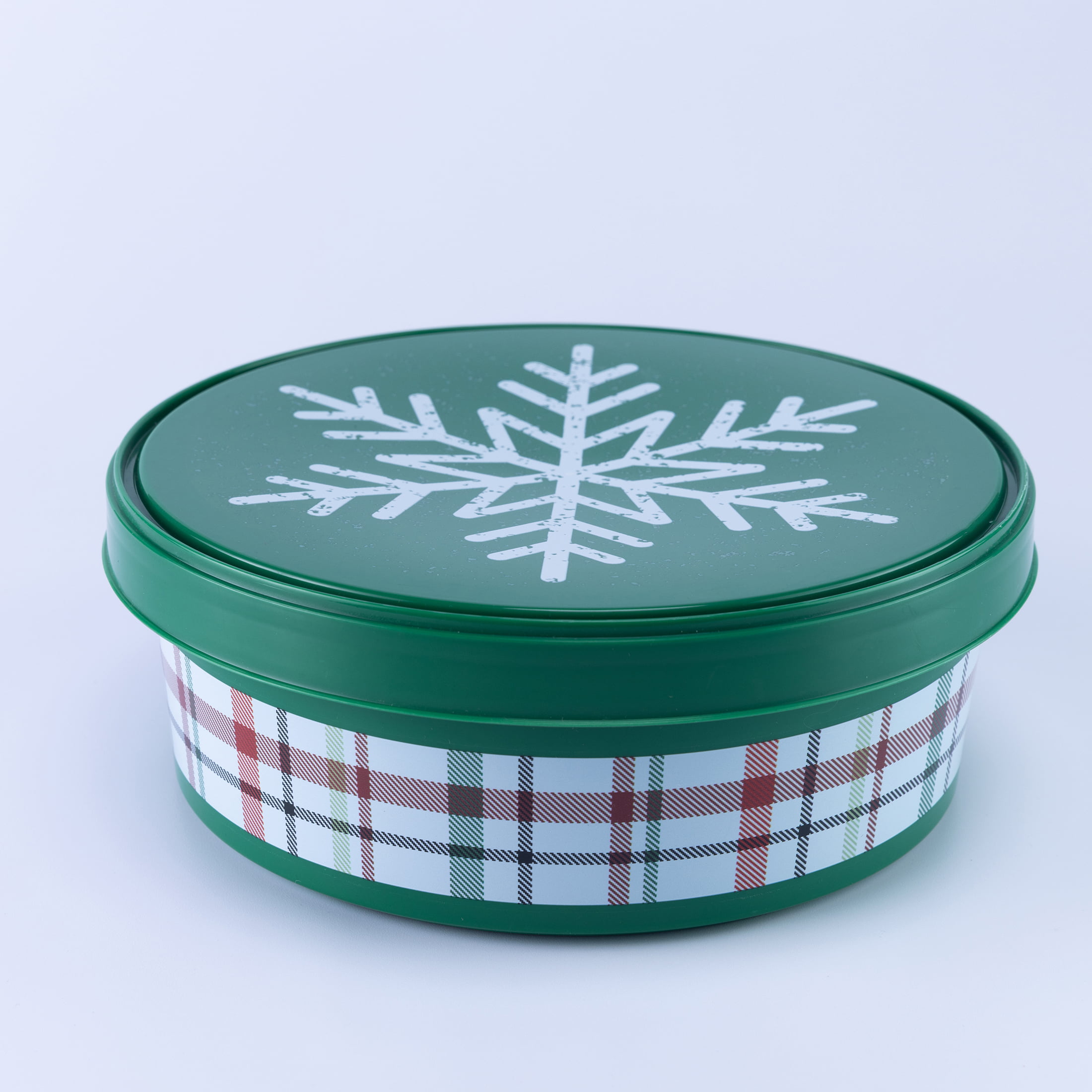 Holiday Home Christmas Cookie Container - Snowflake, 1 ct - Pick