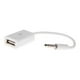 thumbnail image 1 of Kenally Cable de Audio para coche, convertidor de USB a 3,55mm, Cable de línea alámbrica, accesorios de conector de conversión de equipo Combinaciones de reproductor de DVD/TV para coche, 1 of 6