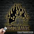 thumbnail image 3 of Craftnamesign Custom US Bowling Metal Wall Art with LED Light, Custom Bowling Player Name Sign, 3 of 5