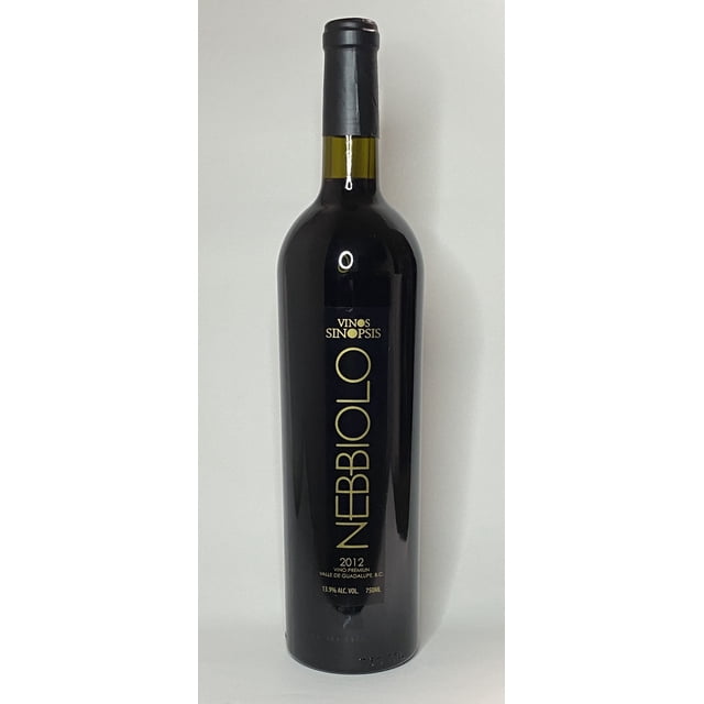 Vino Tinto Vinos Sinopsis Nebbiolo 750 ml Vid Mexicana Vino Tinto