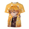 thumbnail image 3 of Camiseta de manga corta con estampado 3D de Anime Demon Slayer, Kimetsu no Yaiba, Kamado, Nezuko, Kochou, Shinobu, 3 of 5