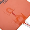 thumbnail image 4 of Silicone Hot Bed, High Thermal Efficiency, Fast Heating, Stable Performance, 200 X 200mm, Orange, for 3D Printer Accessories, 4 of 7