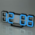 thumbnail image 1 of Amdohai Multifunctional Large LED Digital Wall Clock 12H/24H Time Display With Alarm and Snooze Function Adjustable Luminance, 1 of 8