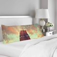 thumbnail image 2 of ABPHOTO Old Ship Drifting Over Sea Body Pillow Covers Pillowcase Throw Pillows 20x60 inch, 2 of 2
