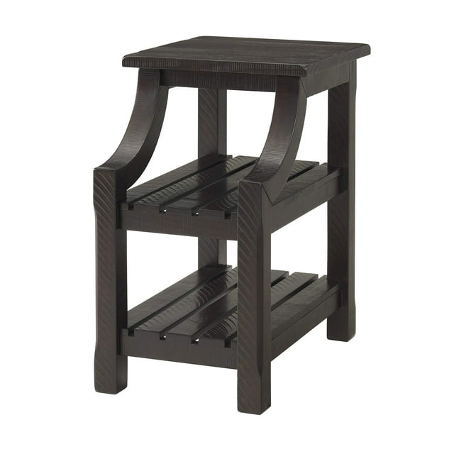 Martin Svensson Home Table de Salon Barn Door avec Puissance, Espresso