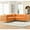 Orange, variant on Durable Solid Wood Frame Sofa / Fast-Shipped Sofa for Multiple Spaces
