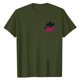 thumbnail image 3 of Pop cazadora para niña Demon Hunters Round-Neck Printed Anime Trio Poster T Shirt （Dark Green）, 3 of 4