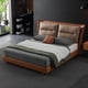 thumbnail image 5 of ltalian Light Luxury Wedding Bed New Modern Minimalist Leather Master Bedroom Fashionable Confortable cama luxo casal My Lux Decor Round, 5 of 16
