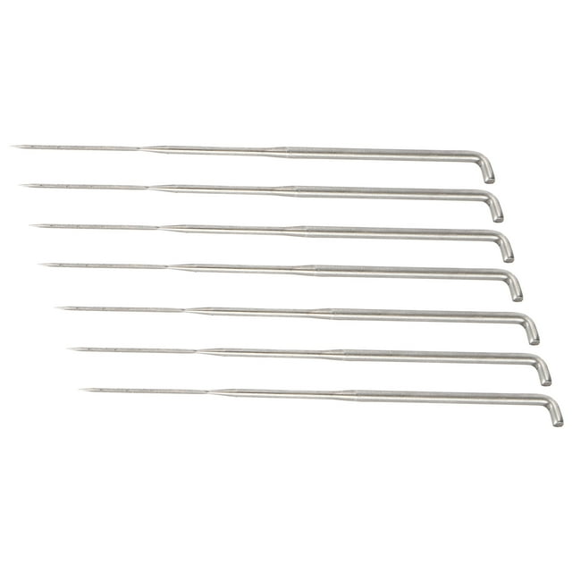 LAFGUR 7Pcs Needles Wool Felt Pocked Felting Tool Replacement Needle For Patch‑Work