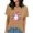 A-Brown480, variant on Womens T Shirts Cancer Pink Ghost Graphic Crew Neck Tee Short Sleeve Comfortable Loose Oversize T-Shirt Halloween