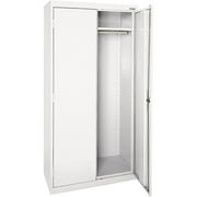 Elite Series Wardrobe Cabinet with Adjustable Shelf, 36"W x 24"D x 72"H, White