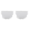 thumbnail image 1 of Peggybuy PSP 3000 Battery Back Door Cover Case 2pcs Plastic Silver, 1 of 8