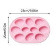 thumbnail image 3 of CoreLiving Easter Bunny Chocolate Mold - Food Grade Silicone Mold Set for Baking Candy Soap with Rabbit Egg Design DIY Craft Supplies, 10 Cavities Mold, 3 of 7