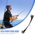 thumbnail image 1 of Alambre Antibobinado Alambre Antibobinado Línea de pesca de acero 20 piezas líder de alambre trenzado antimordida con herramienta de pesca giratoria, 1 of 3