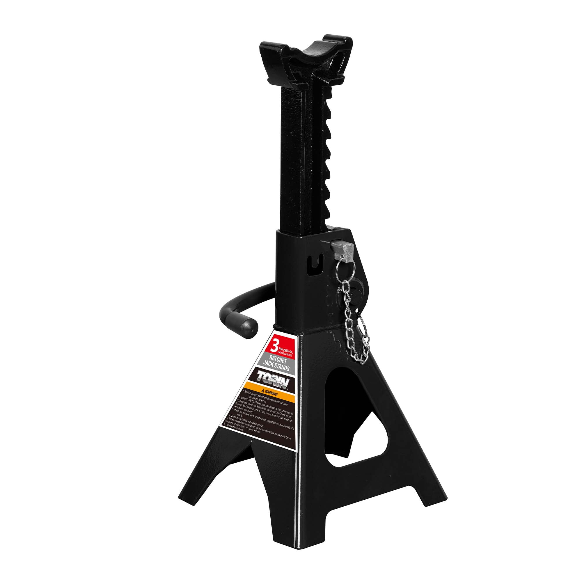 Torin Big Red 3 Ton/6000 Lb Capacity Steel Locking Jack Stands (2
