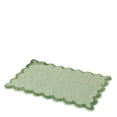 thumbnail image 2 of Plain Color Bathroom Floor Mat - Faux Sheepskin Fluffy Soft Plush Absorbent Rug, Non-Slip, Dirt Resistant & Machine Washable, Cute Foot Pad Decor for Bathroom Entryway Bedroom Daily Use, Green, 2 of 3