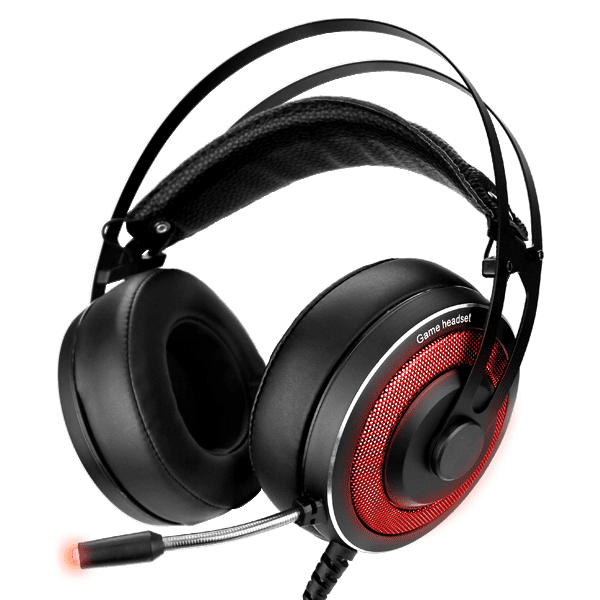 Gaming Headset LED Headphones 7.1 Stereo Surround Sound for PS4 PC With Mic