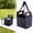 Black*4, variant on Foldable Drink Bag 6 Bottle, Large Capacity Insulated Drink Carrier with Handle, Leakproof Picnic Cooler for Party Camping, 1PC, Black