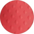 thumbnail image 1 of Ahgly Company Tapis Rond Lavable en Machine Intérieur Transitionnel Rouge, 4 Pieds Rond, 1 of 7