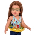 thumbnail image 3 of 18 inch Doll Clothes-Fun in the Sun Swimsuit Fits 18 Inch Girl Dolls, 3 of 5