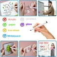 Liquid Chalk Markers for Acrylic Fridge Calendar Dry Erase Markers, Wet